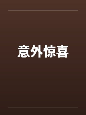 意外惊喜by佚名封面